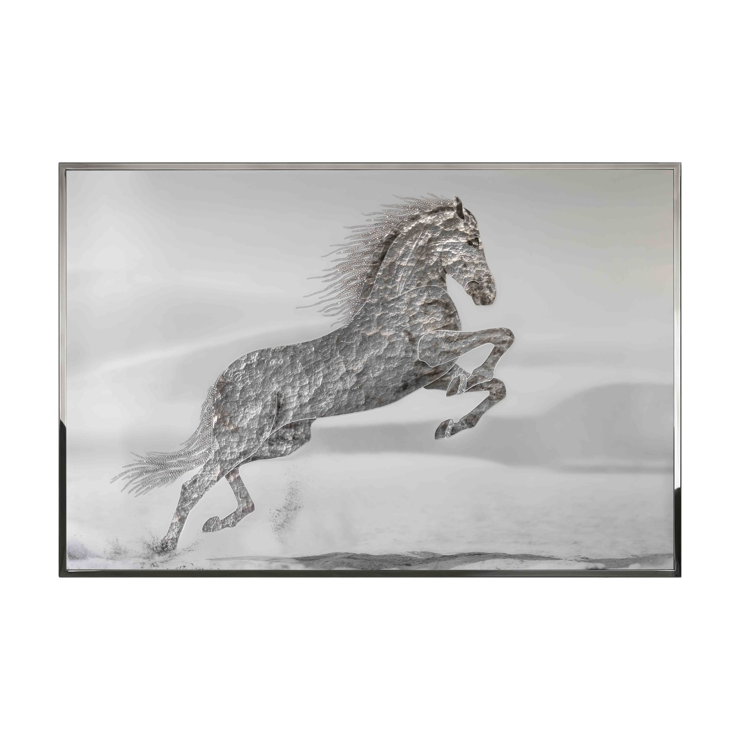 Картина Visionnaire By Ipe Cavalli SILVER HORSE | interior market Картина Visionnaire By Ipe Cavalli SILVER HORSE | interior market