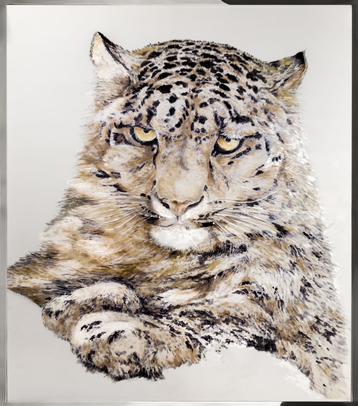 Картина Visionnaire By Ipe Cavalli LEOPARDO DELLE NEVI | interior market Картина Visionnaire By Ipe Cavalli LEOPARDO DELLE NEVI | interior market