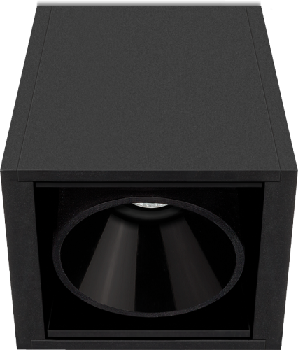 Потолочный светильник Arkos Light BLACK FOSTER SURF 1 FLOOD 3000K NT | interior market Потолочный светильник Arkos Light BLACK FOSTER SURF 1 FLOOD 3000K NT | interior market