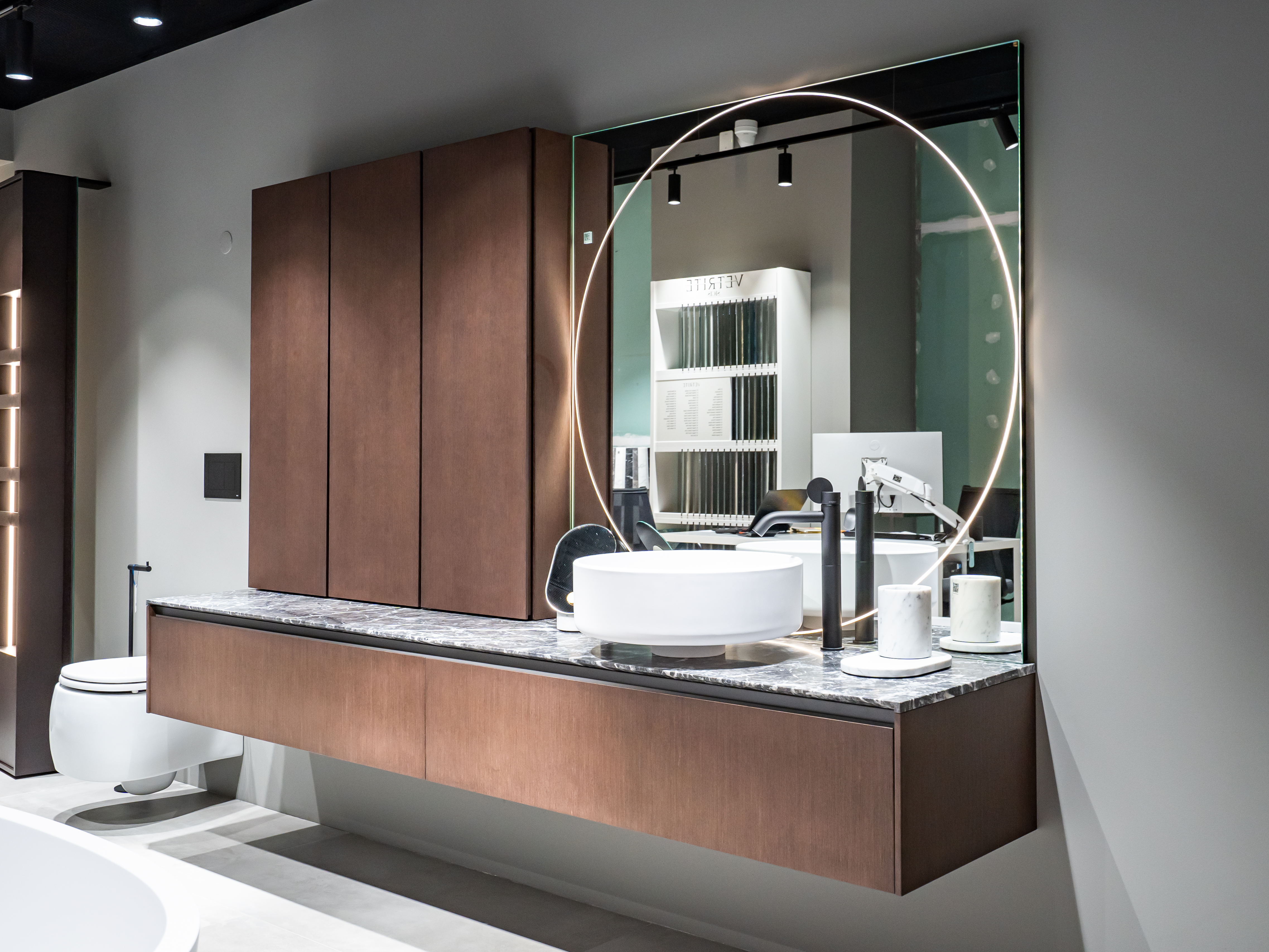 Комплект мебели с раковиной Agape EVO 21+LIFT | interior market Комплект мебели с раковиной Agape EVO 21+LIFT | interior market