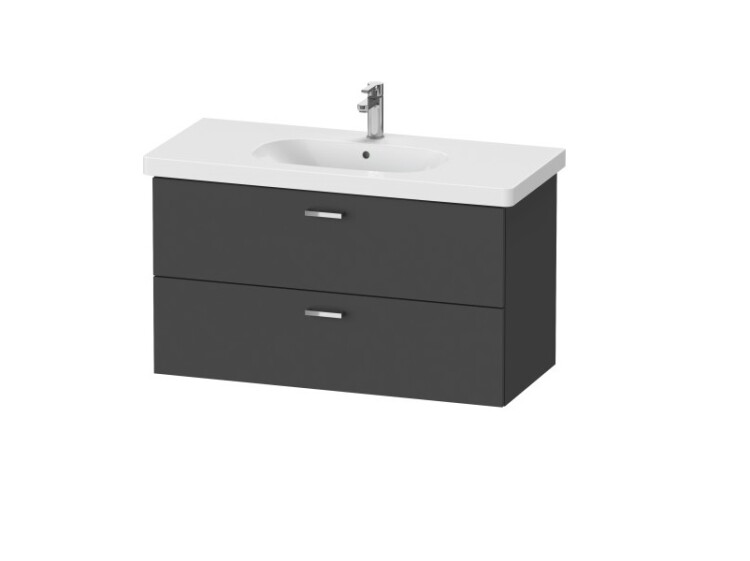 Тумба под раковину, Duravit, XBase, шгв 1000*458*560, цвет-графит матовый | interior market Тумба под раковину, Duravit, XBase, шгв 1000*458*560, цвет-графит матовый | interior market