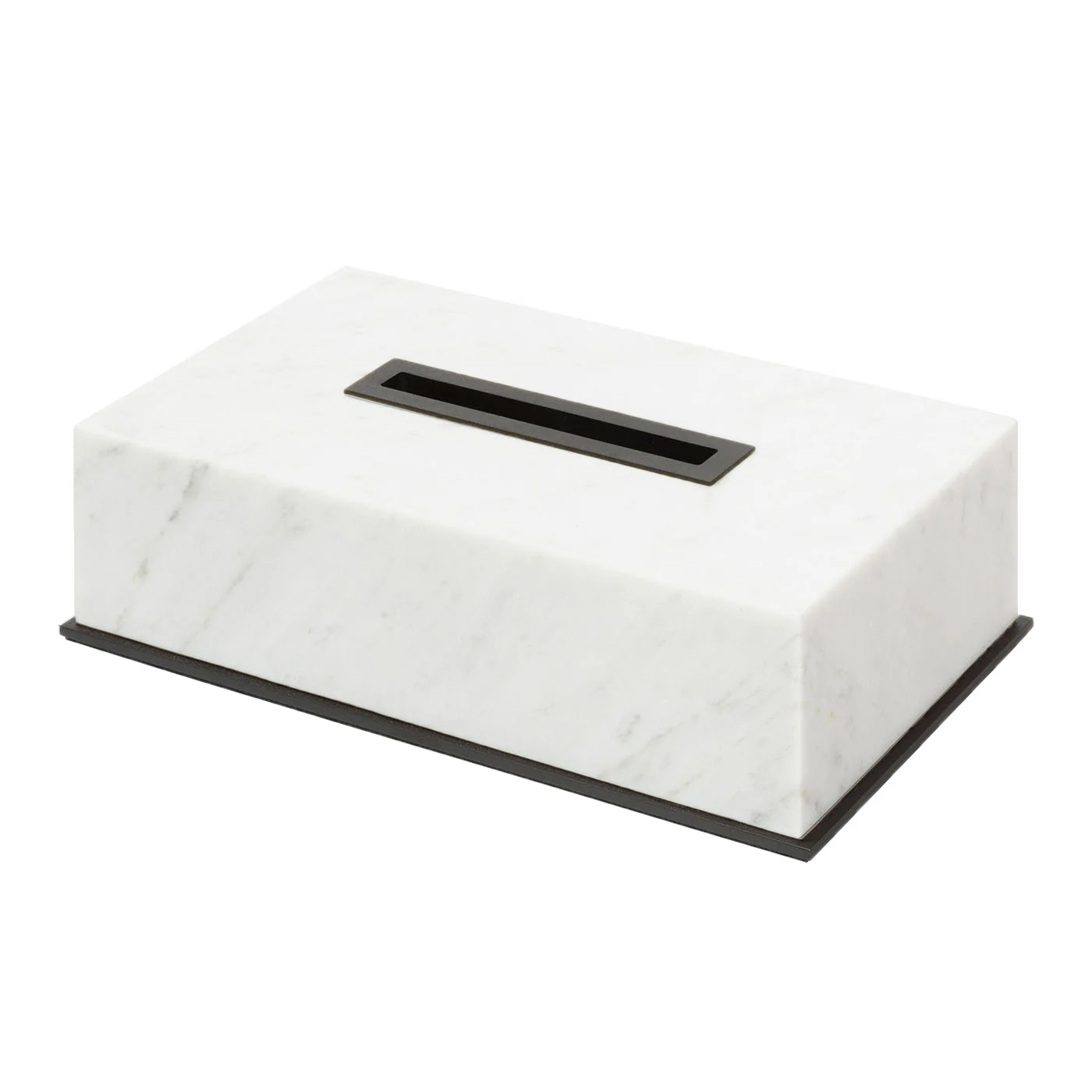 Контейнер для салфеток GioBagnara POSITANO MARBLE TISSUE HOLDER RECTANGULAR | interior market Контейнер для салфеток GioBagnara POSITANO MARBLE TISSUE HOLDER RECTANGULAR | interior market