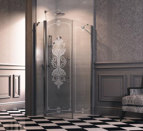 Ограждение в угол HUPPE Design victorian ST1000 + Design victorian SW1000 | interior market Ограждение в угол HUPPE Design victorian ST1000 + Design victorian SW1000 | interior market