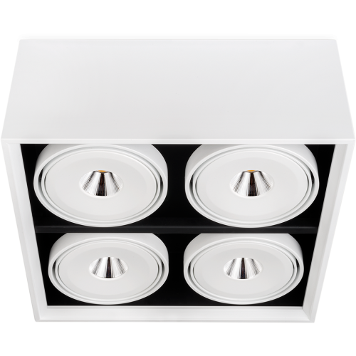Потолочный светильник Arkos Light ORBITAL SURFACE 4 LARK111 6.5W DIM 19º 2700K W | interior market Потолочный светильник Arkos Light ORBITAL SURFACE 4 LARK111 6.5W DIM 19º 2700K W | interior market