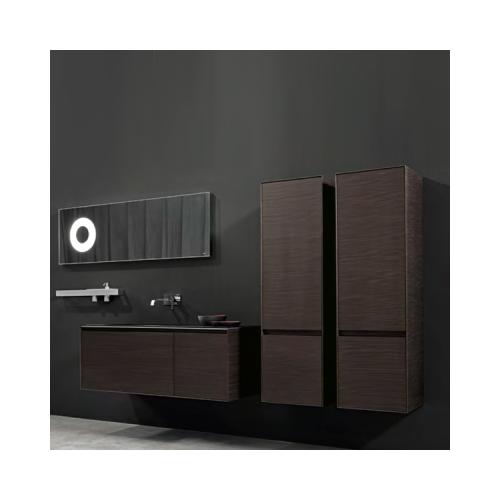 Пенал (1 дверца правая (dx), 1 ящик, 2 полки) 45*40*h150, цвет - rovere grigio | interior market Пенал (1 дверца правая (dx), 1 ящик, 2 полки) 45*40*h150, цвет - rovere grigio | interior market