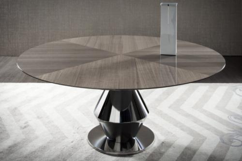 Обеденный стол Costantini Pietro GRAND PALAIS Round with WOODEN base | interior market Обеденный стол Costantini Pietro GRAND PALAIS Round with WOODEN base | interior market
