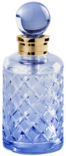 Флакон для духов 360 ml d.8*19h blue crystal/Matt Soft Gold | interior market Флакон для духов 360 ml d.8*19h blue crystal/Matt Soft Gold | interior market