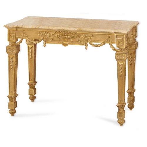 Консоль Roberto Giovannini 4 LEGS RECTANGULAR CONSOLE TABLE WITH GARLANDS | interior market Консоль Roberto Giovannini 4 LEGS RECTANGULAR CONSOLE TABLE WITH GARLANDS | interior market