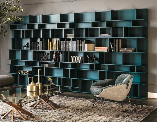 Стеллаж для зонирования Cattelan Italia Wally | interior market Стеллаж для зонирования Cattelan Italia Wally | interior market