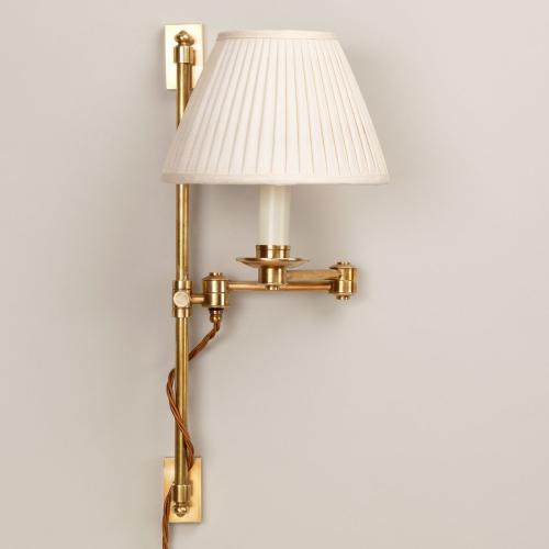 Бра Vaughan designs Oban Rise & Fall Wall Light, Brass | interior market Бра Vaughan designs Oban Rise & Fall Wall Light, Brass | interior market